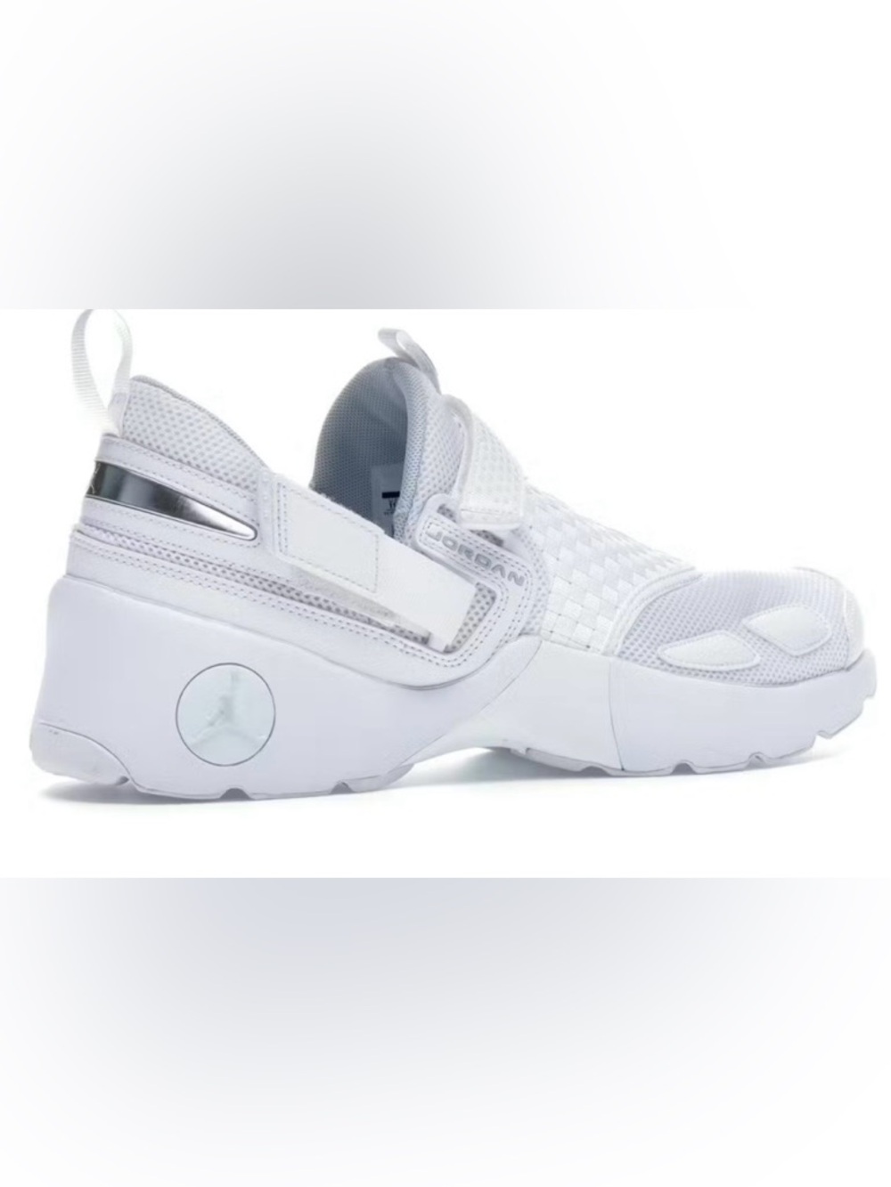 Air Jordan Trunner LX Sneakers Triple White US Size 13 In Original Box